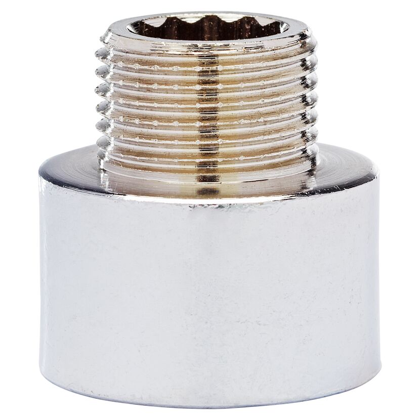 Chrom Übergangsstück 1/2"IG x 3/8"AG