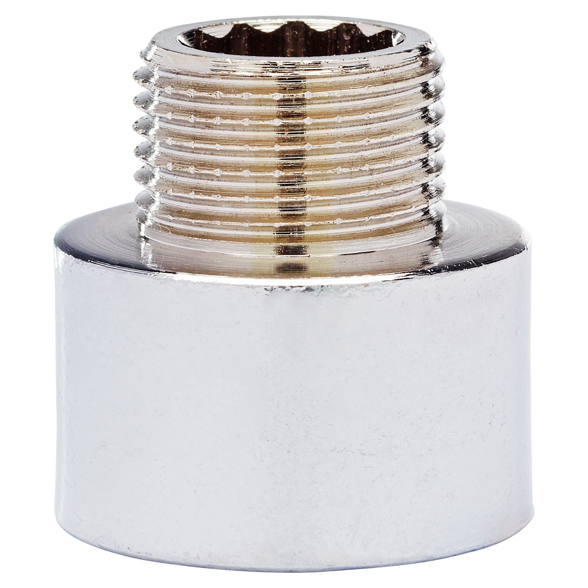 Chrom Übergangsstück 1/2"IG x 3/8"AG