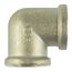 Messing Winkel 3/4" IG/AG