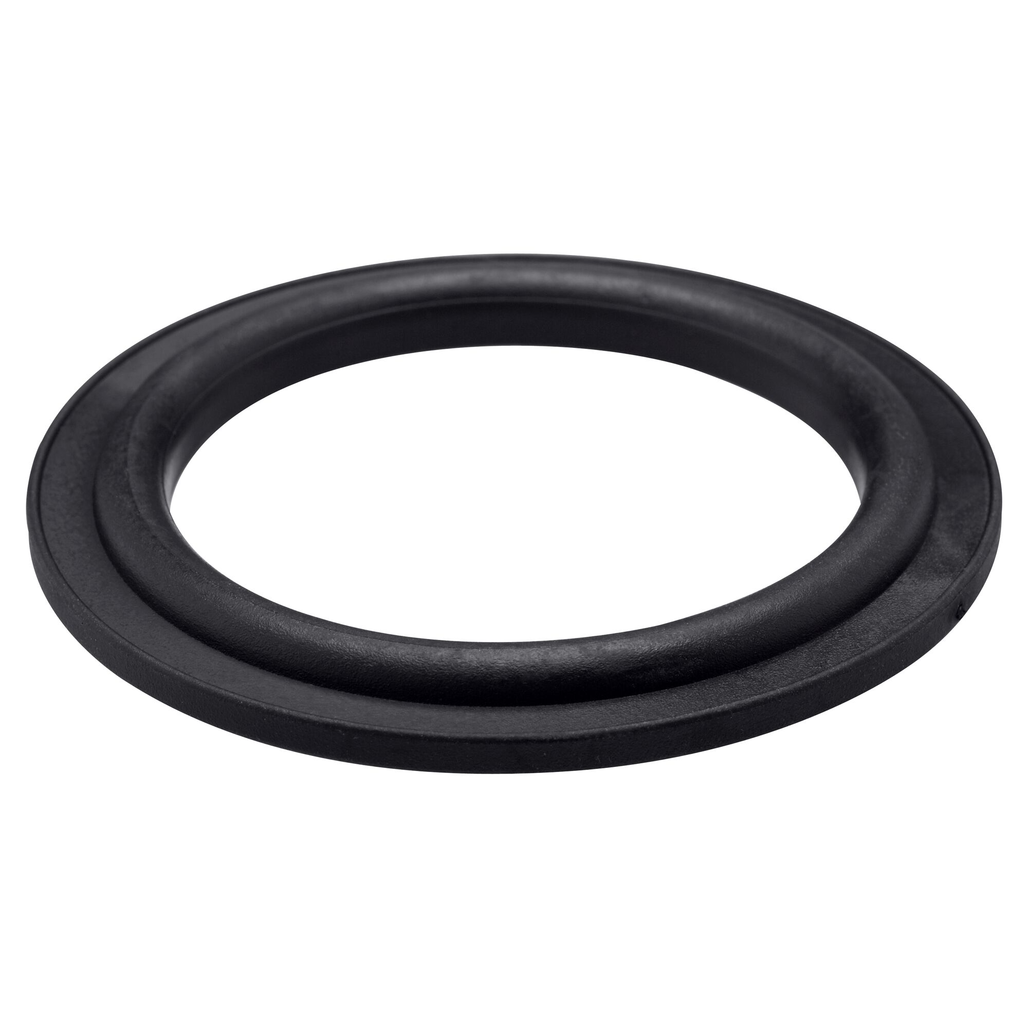 Schwarze Gummidichtung für Waschtischventile