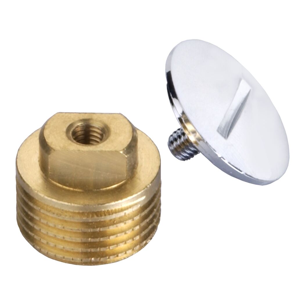 Verschlussstopfen 1/2" mit Schlitz