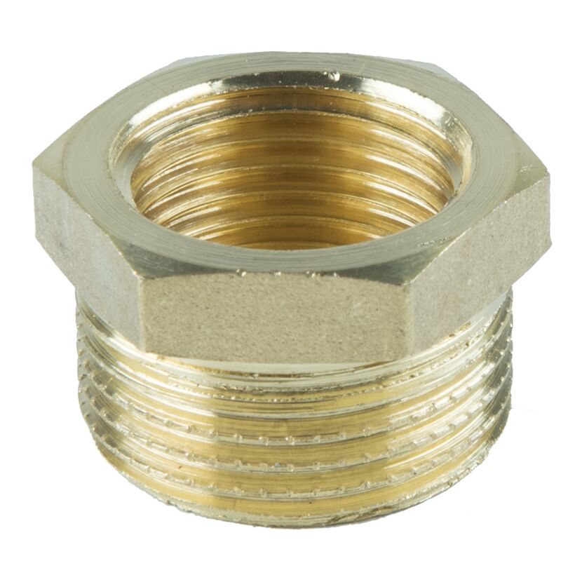 Messing Reduzierstück 1/2" x 3/8"