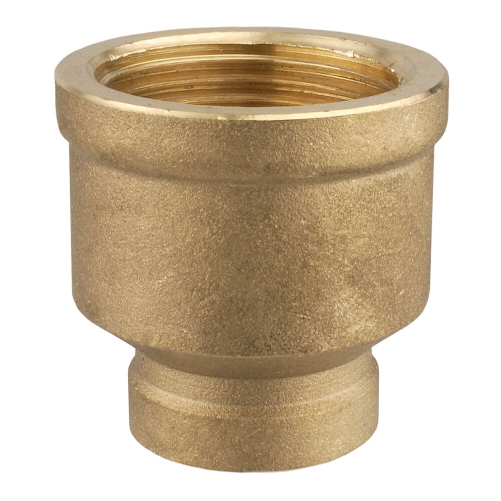 Messing Reduziermuffe 3/4"x1/2"