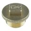 Messing Stopfen 1/2"