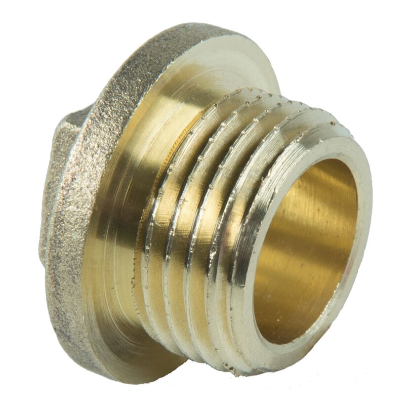 Messing Stopfen 1/2"