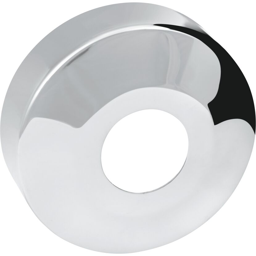 Hahnrosette Messing verchromt Ø 60 x 20 mm x 1/2"