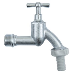 Auslaufventil mit Knebelgriff verchromt matt 12,7 mm (1/2)