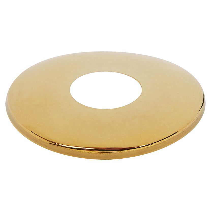Goldene Hahnrosette