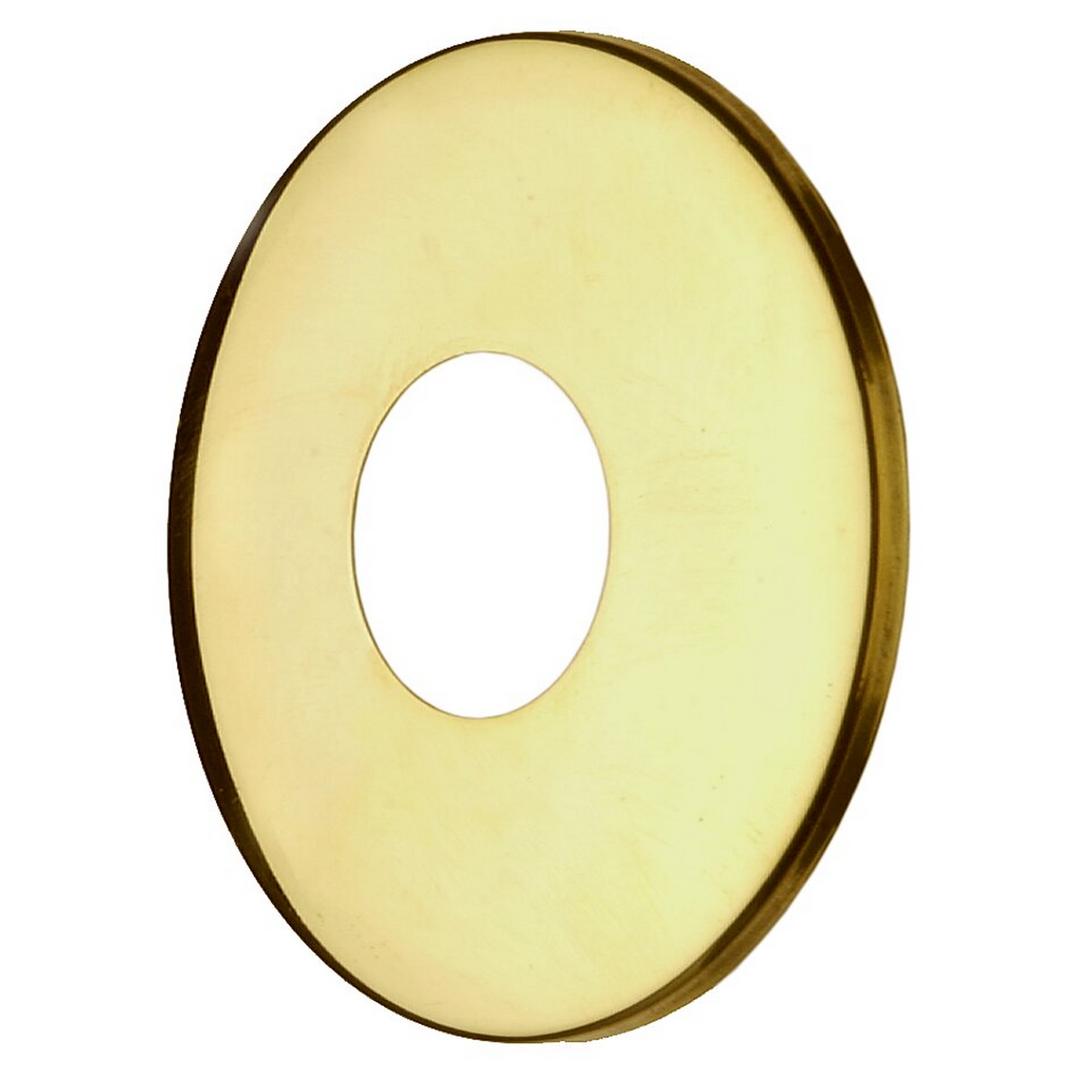 Hahnrosette Messing poliert Ø 66 x 5 mm x 3/4"