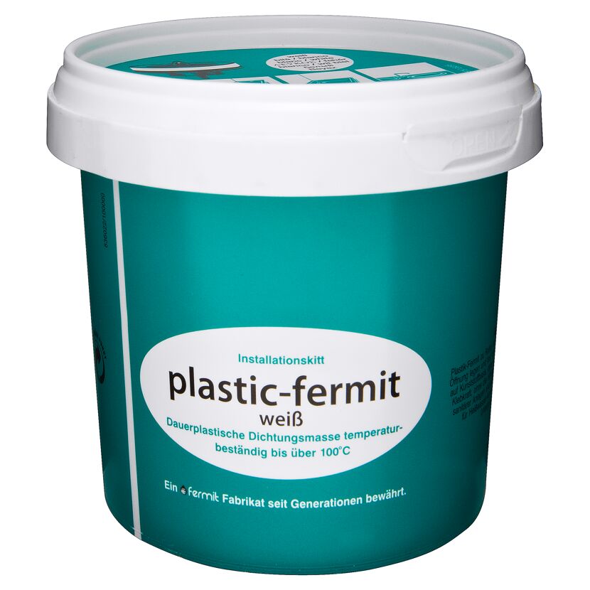 Dichtungsmasse Plastic Fermit weiß