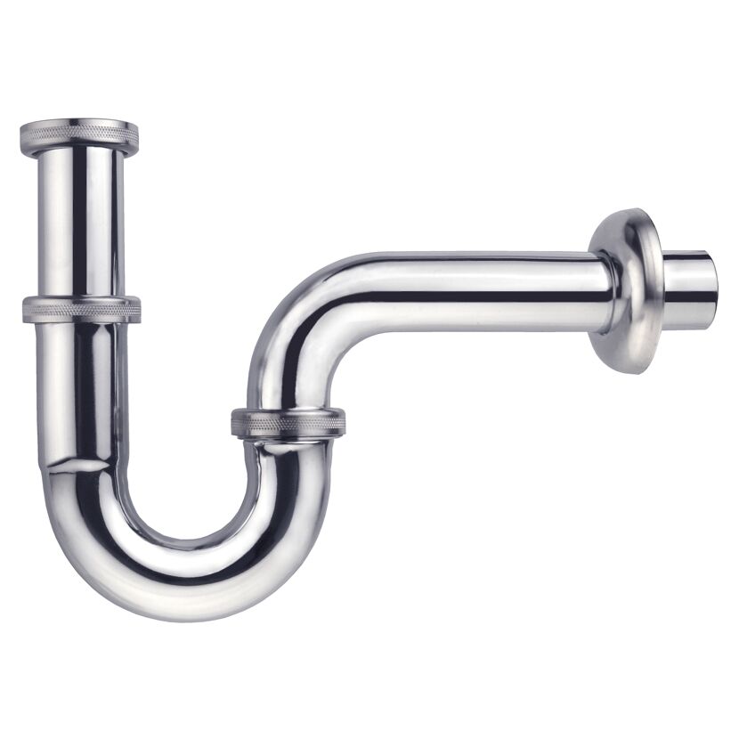 Verchromter Siphon