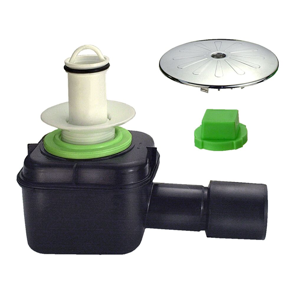 Standrohrgarnitur mit verschiedenen Einzelteilen