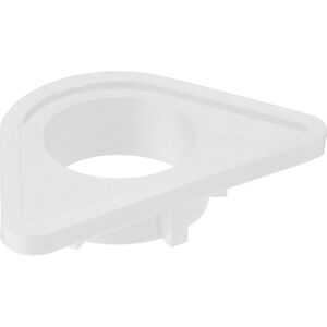Stabilisierungsplatte für Armaturen weiß Ø 35 x 18 x 90 mm