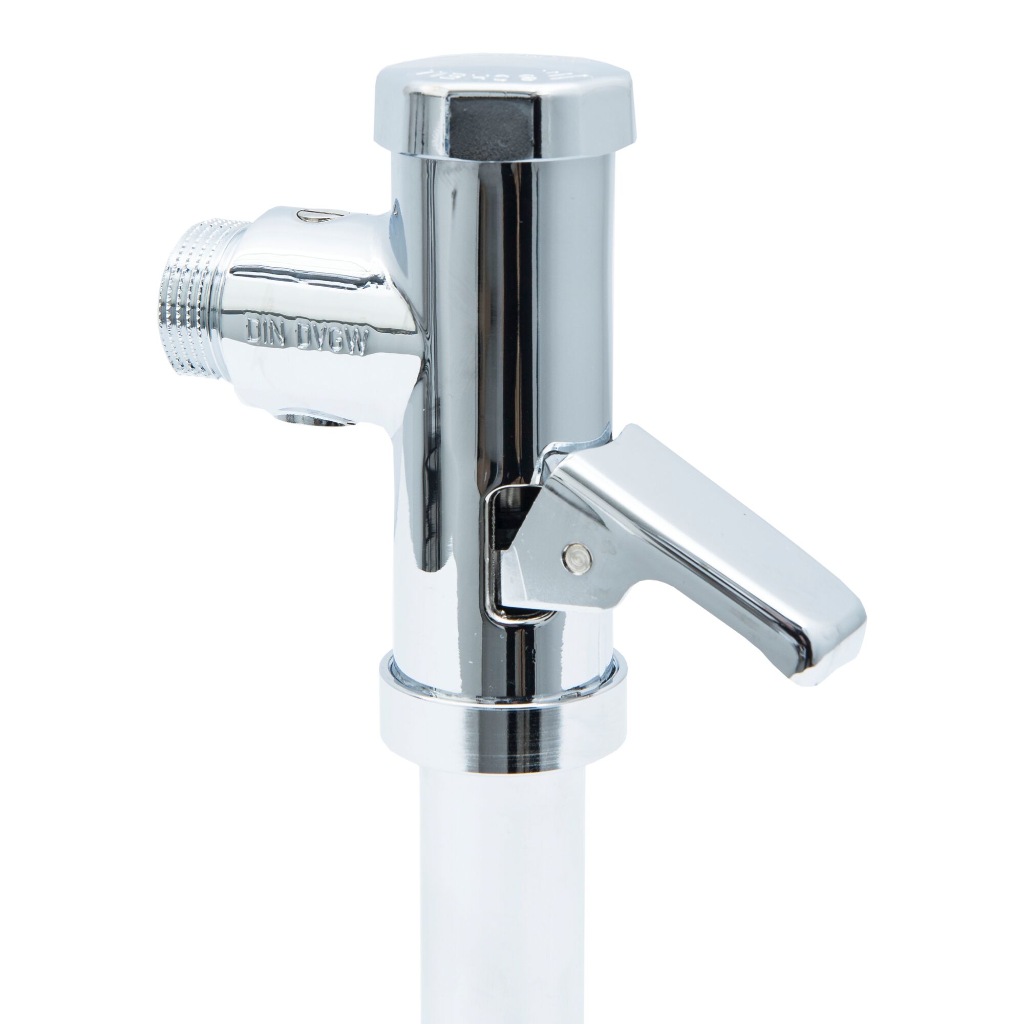 Verchromter WC-Spüler Schellomat 3/4"