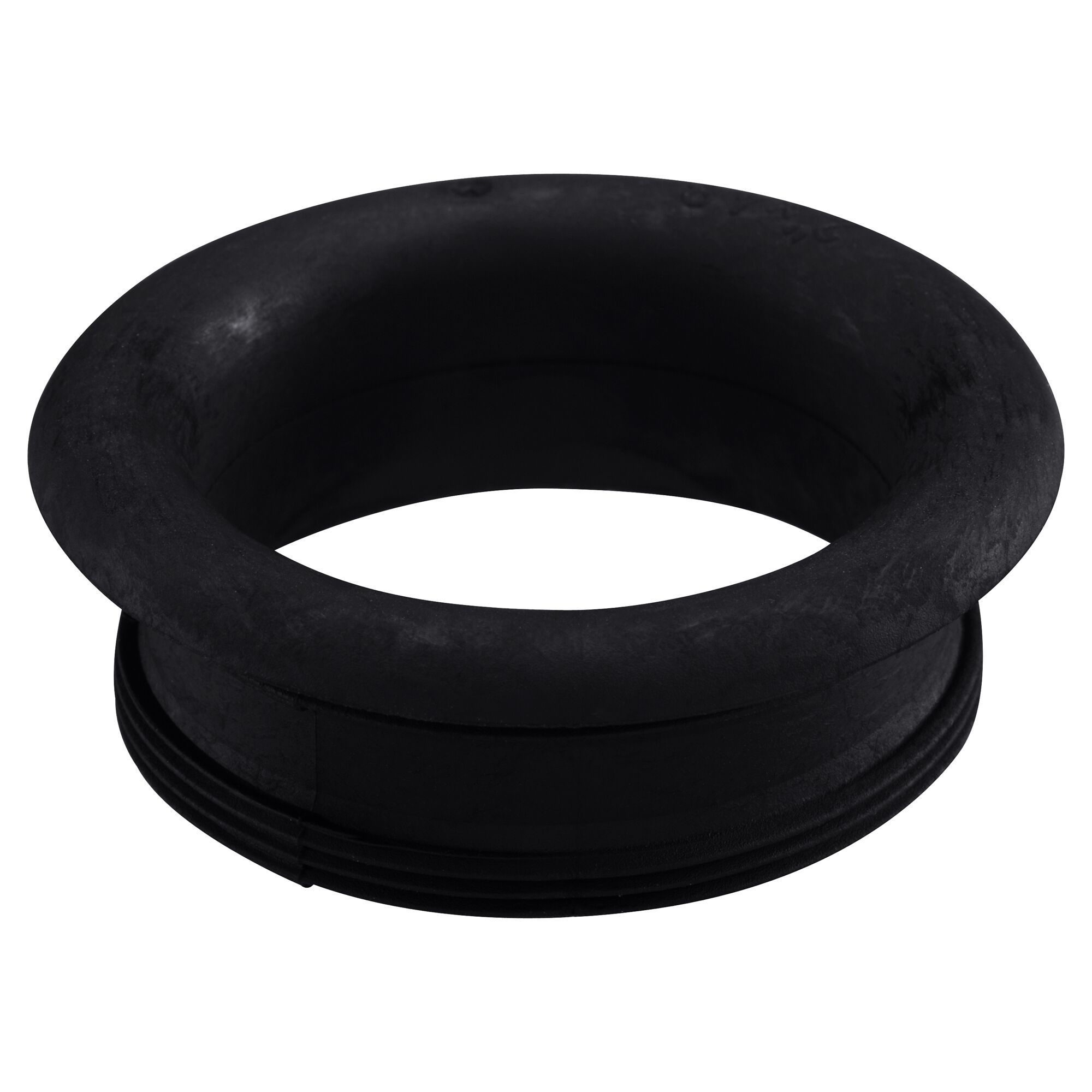 Schwarzer Gewindenippel