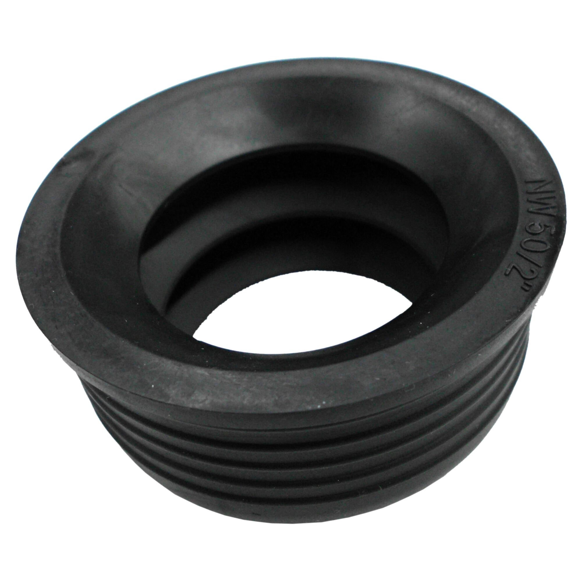 Schwarze Gummimanschette 2" x Ø50-68 mm