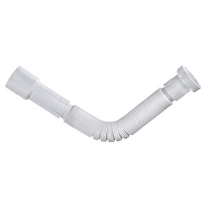 Flexibler Ablaufschlauch weiß 40 - 50 mm