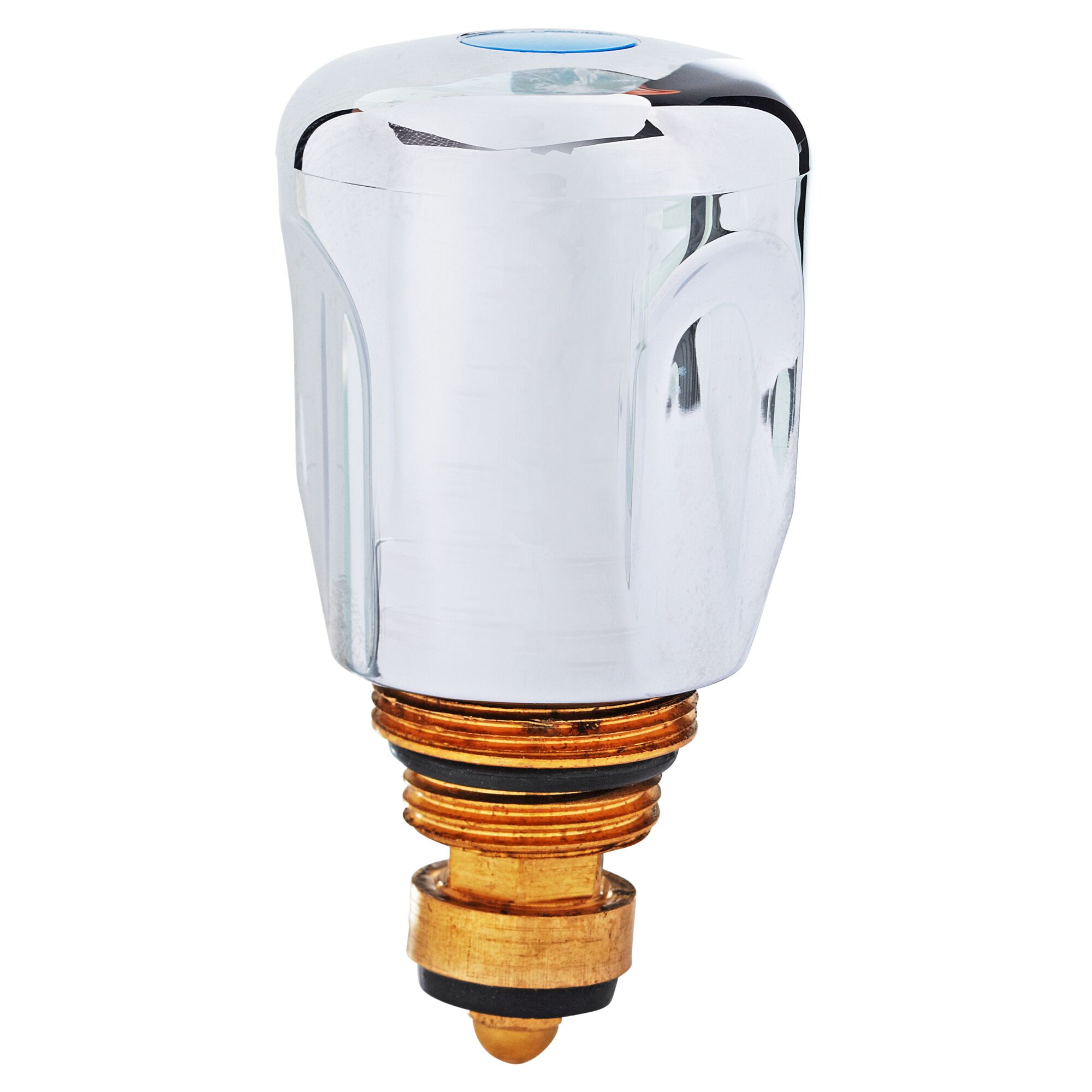 Ventiloberteil mit Kristallgriff für Wasserhahn