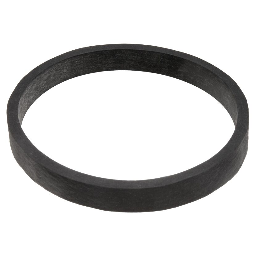 Schwarze Tauchrohrdichtung