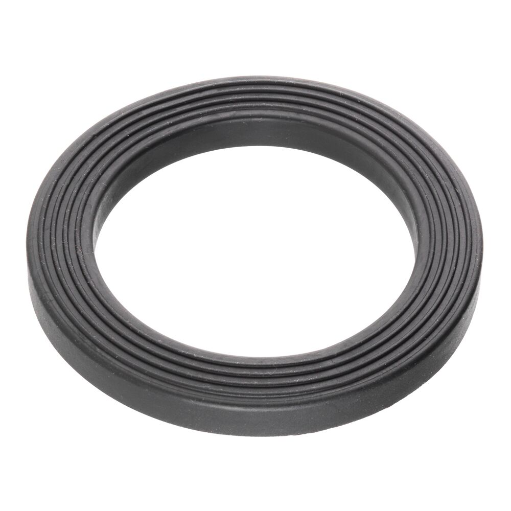 Schwarze Dichtung für Wannenüberlauf