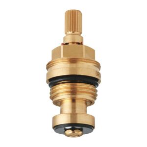 Ventiloberteil Messing 1/2"