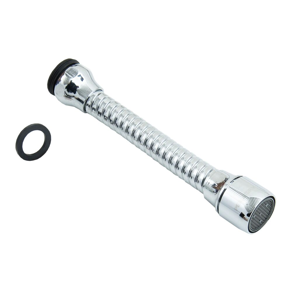 Verchromter Metallzwischenschlauch M22/M24.