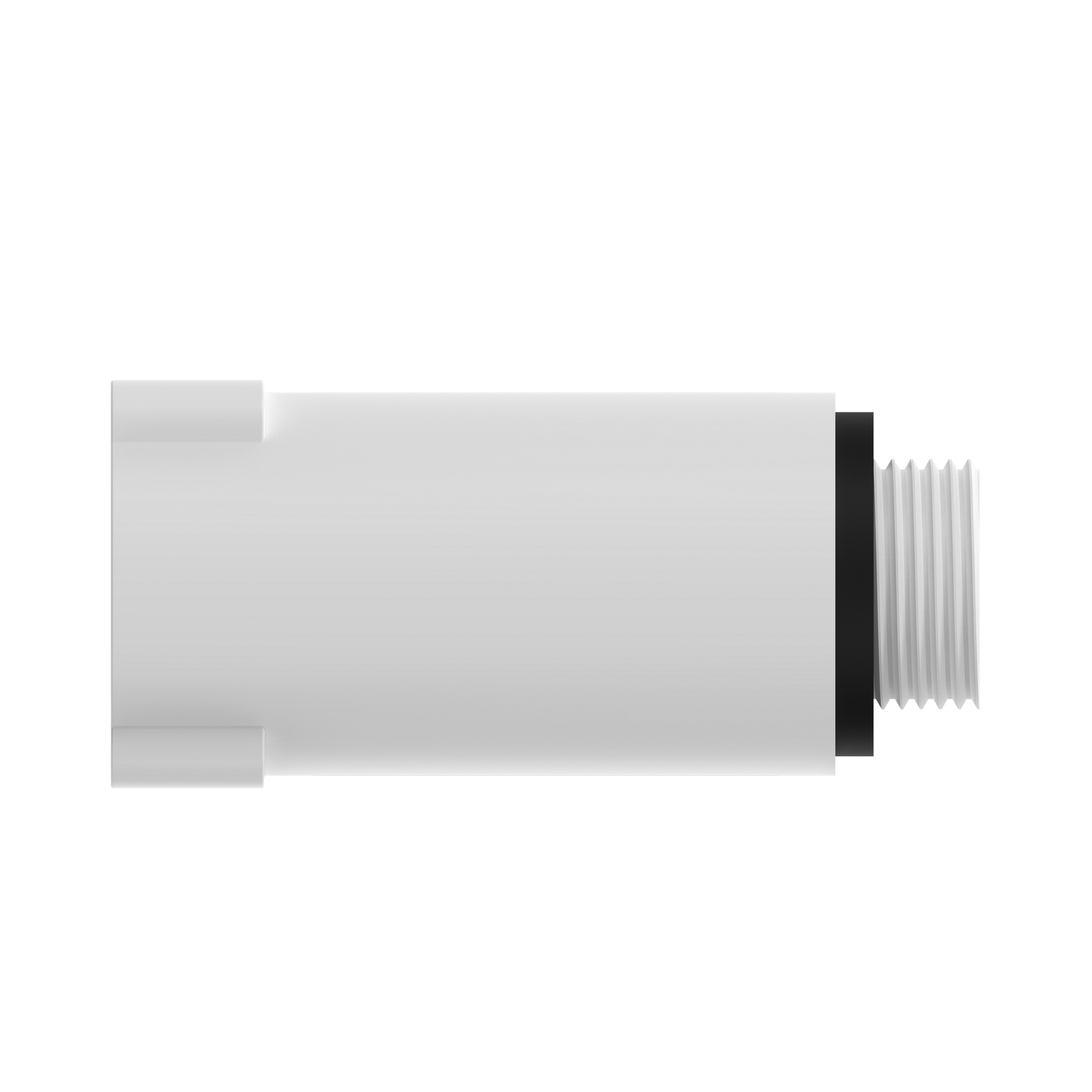 Baustopfen Kunststoff weiß 3/8", nicht druckfest