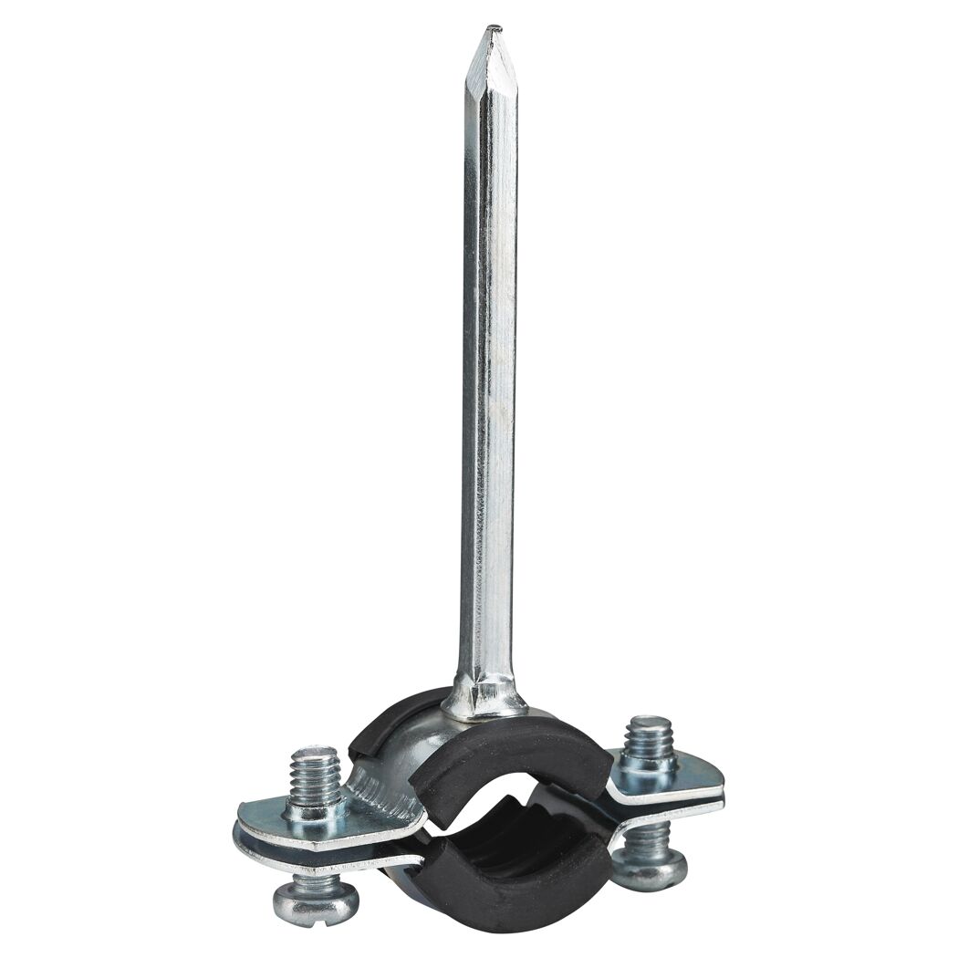 Rohrschelle 3/8" mit Schlagstift