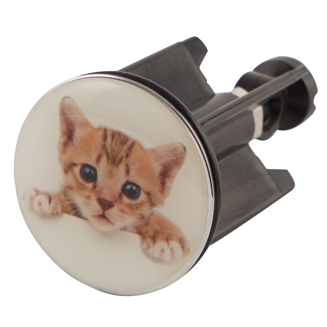 WT-Stöpsel mit Katzenmotiv