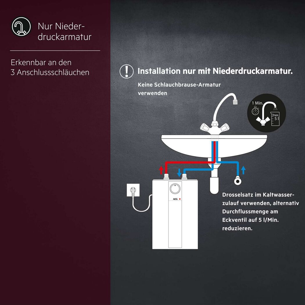 Kleinspeicher 'Huz 5 Basis' 5 l, 2000 W