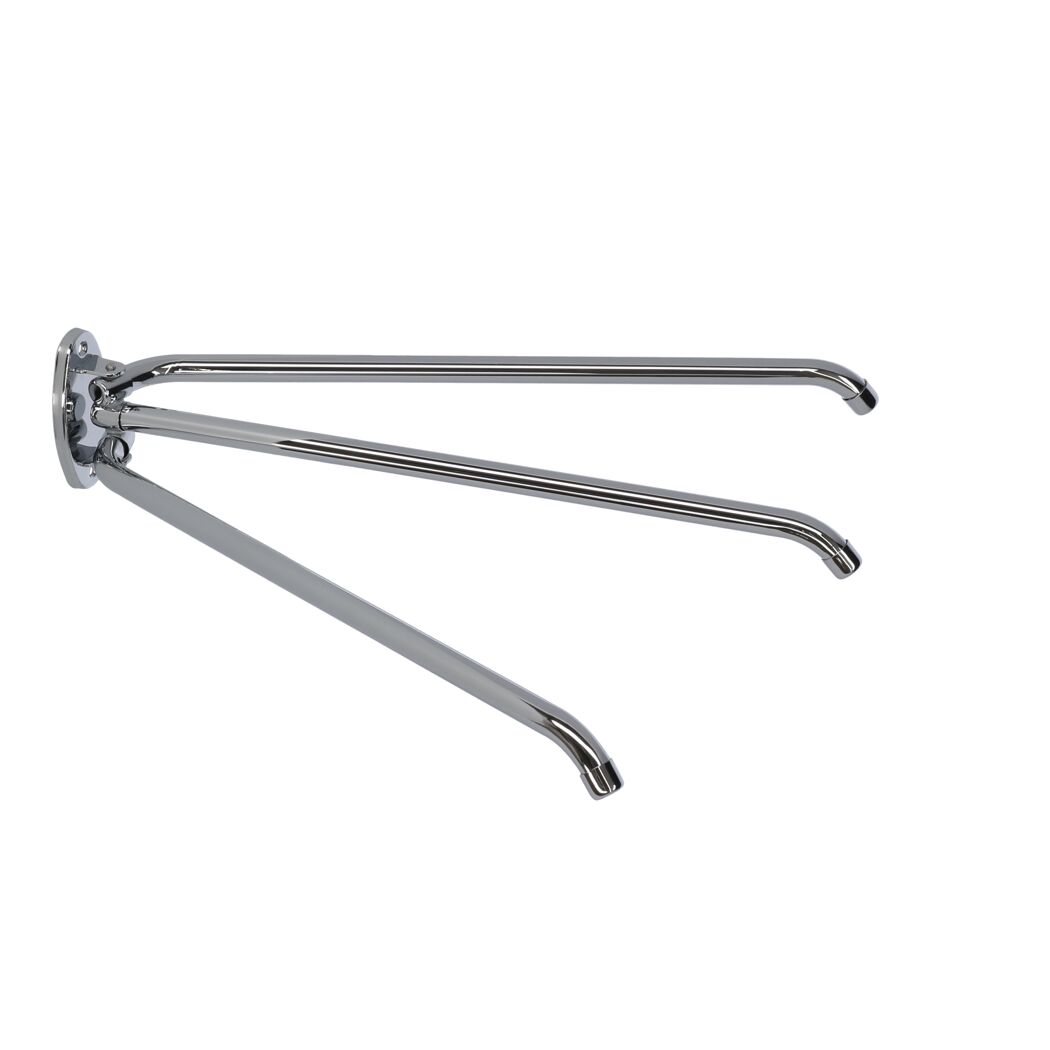Handtuchhalter chromfarben 3-teilig