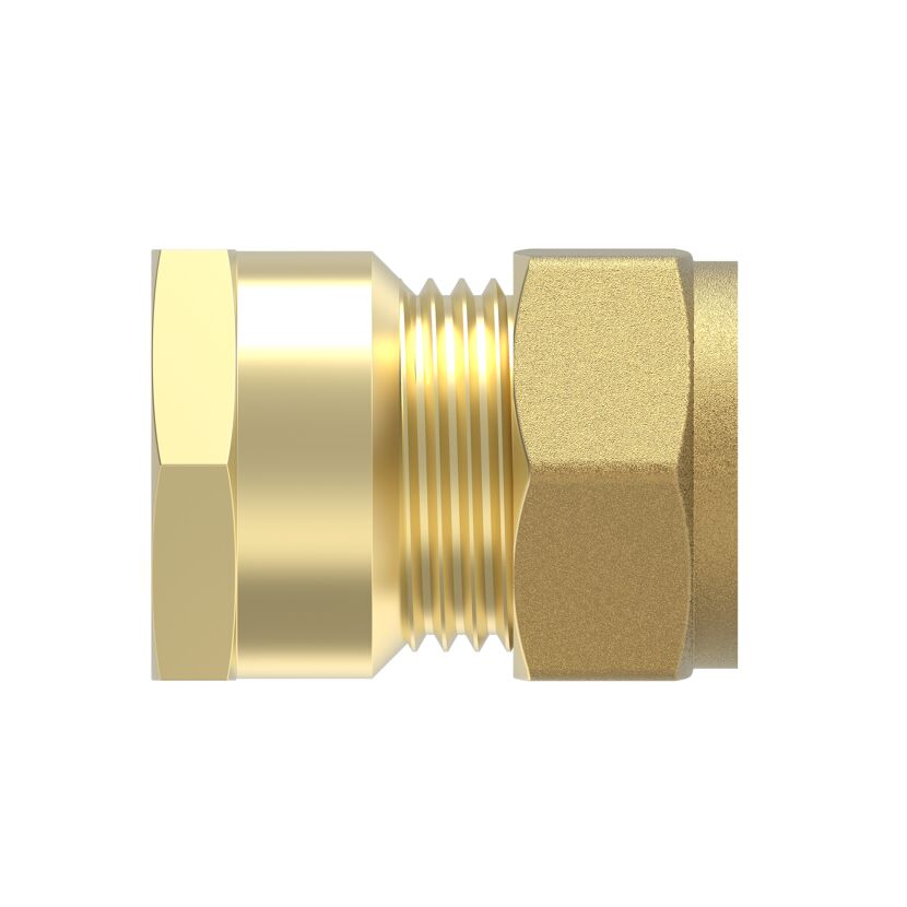 Messing Klemmfitting 18 x 1/2"