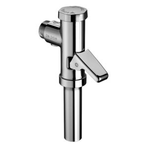 Aufsatz-WC-Druckspüler 'Schellomat' Messing verchromt 3/4"