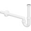 Röhrengeruchverschluss Kunststoff weiß 1 1/4" Ø 32 mm