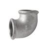Winkel 90° verzinkt 1/2" IG, 2 Muffen