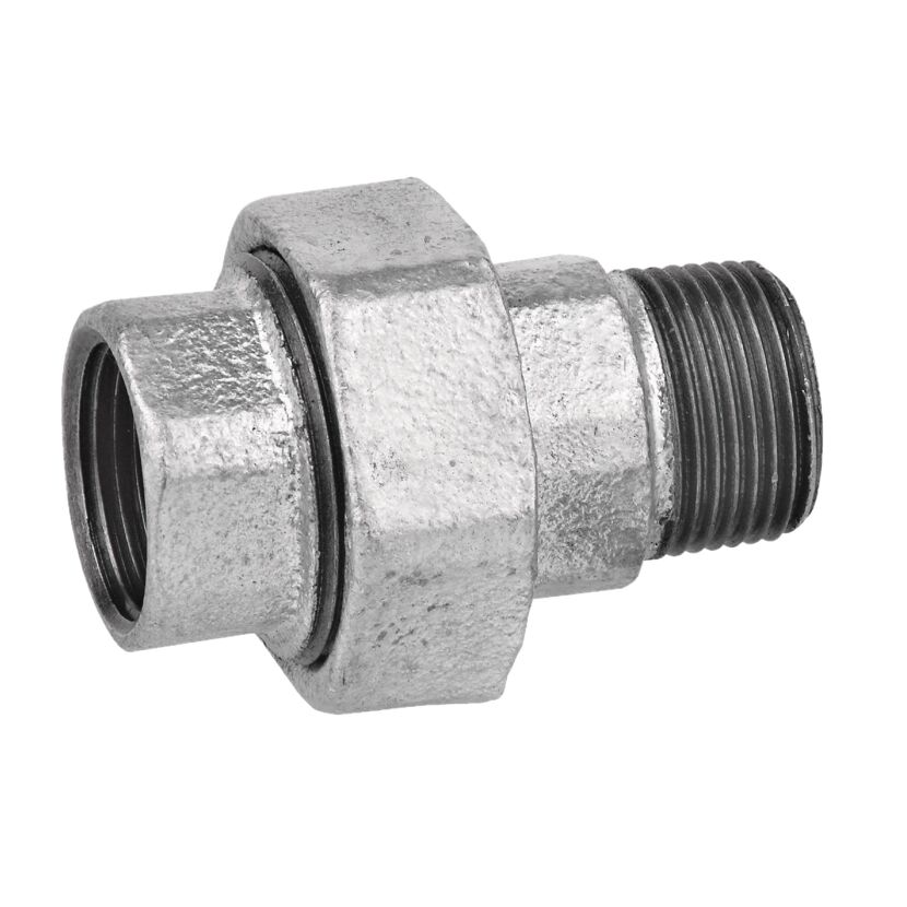Verzinkte Verschraubung 1/2" AG