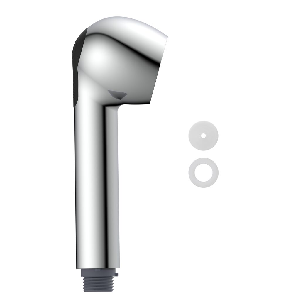 Geschirrbrause Kunststoff verchromt 1/2", für Niederdruck