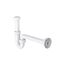 Röhrensiphon Kunststoff weiß 1 1/4" x 32 mm