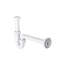 Röhrensiphon Kunststoff weiß 1 1/4" x 32 mm