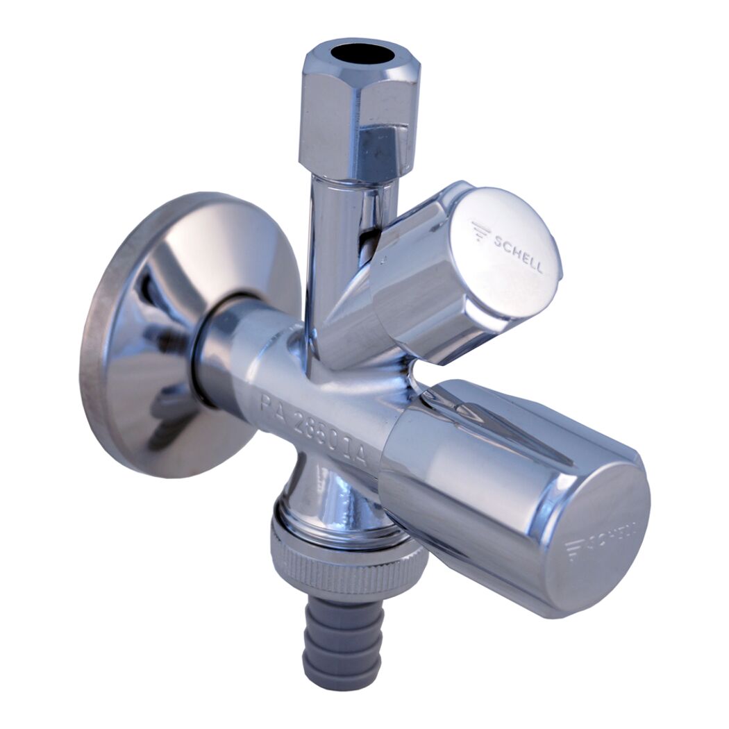 Eckventil Schell Kombi 1/2"