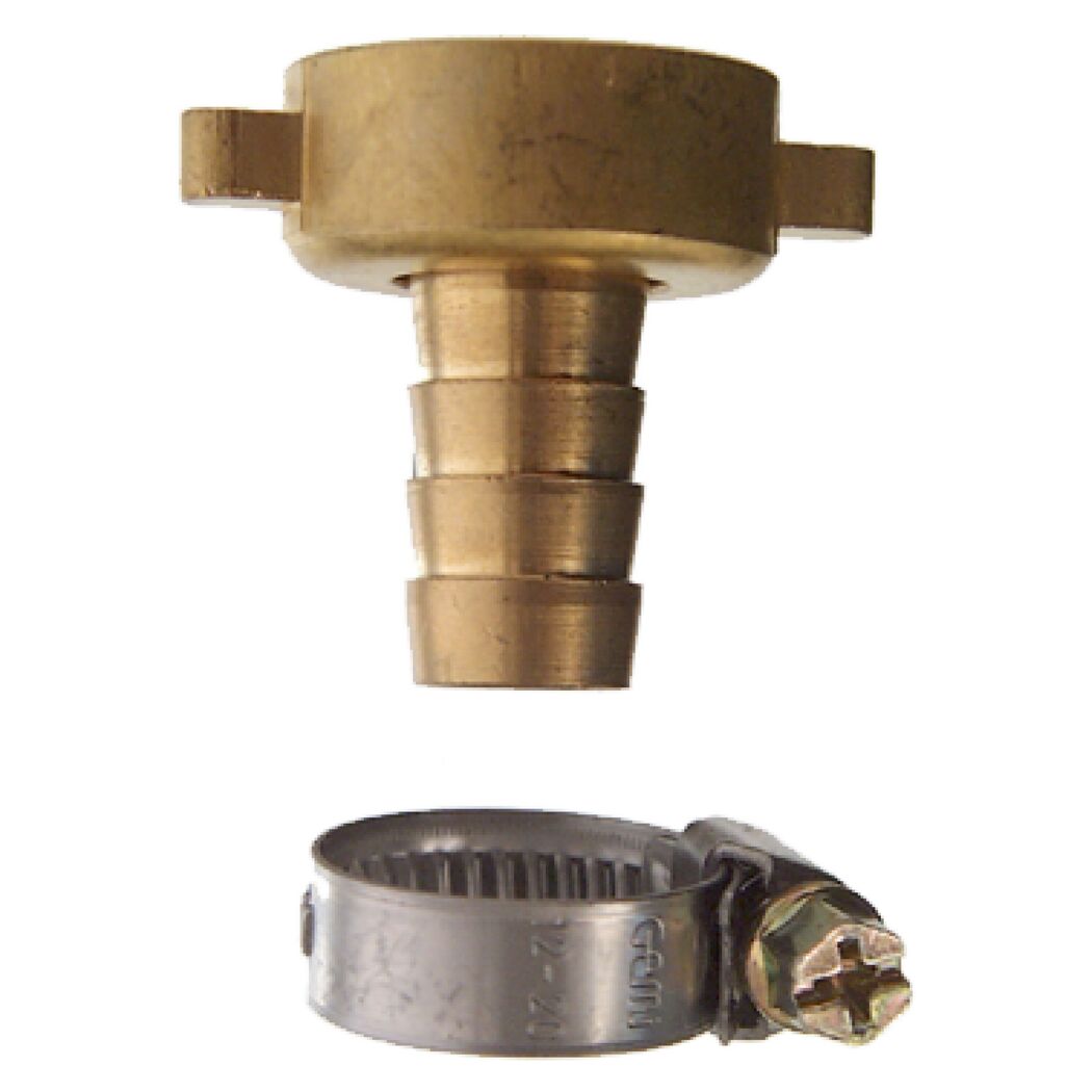 Schlauchverschraubung Messing 3/4" IG, Tülle Ø 11 mm