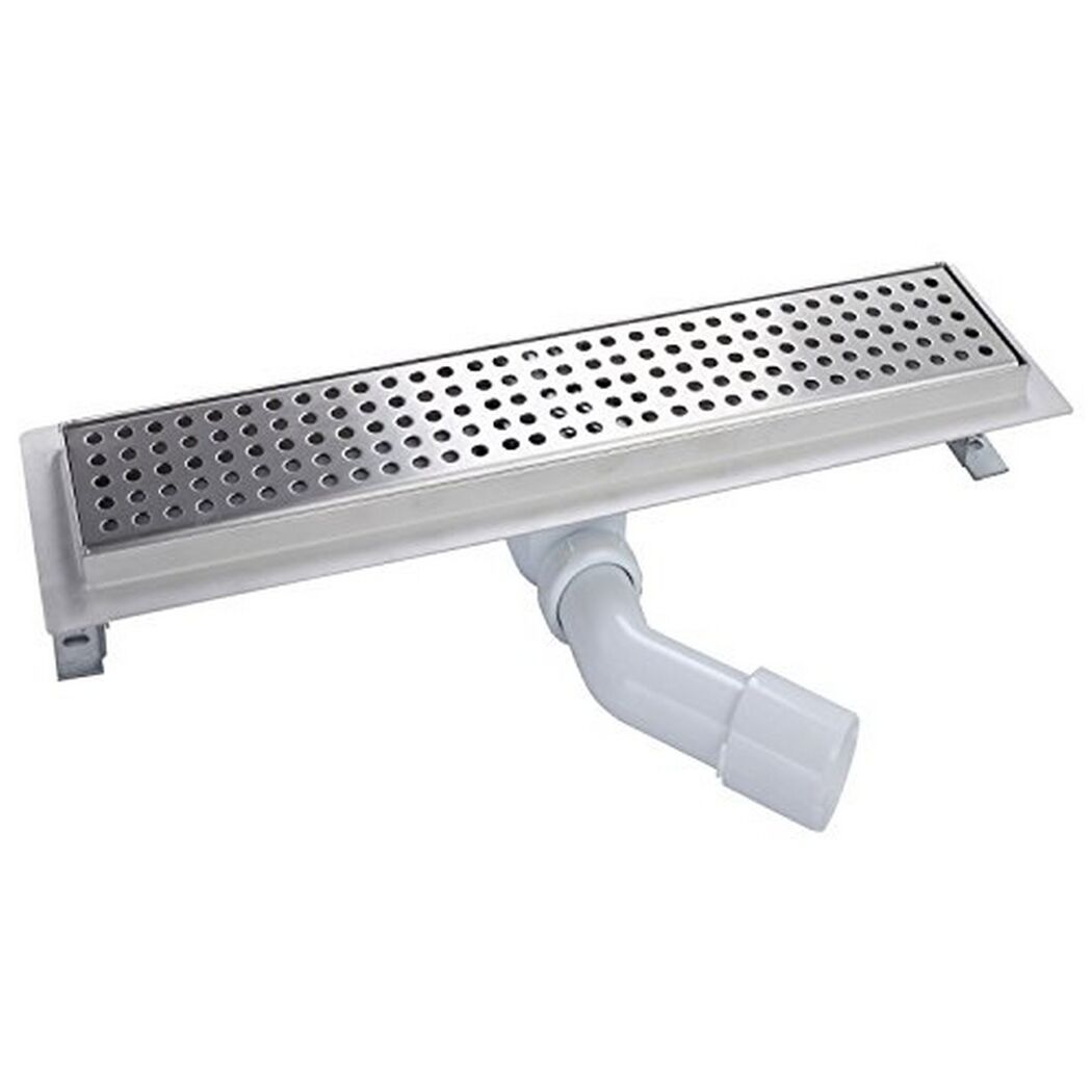Duschrinne 60 cm, fünfreihig, gelocht
