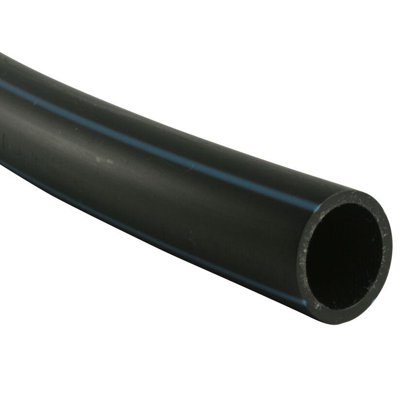 Schwarzes PE-HD Rohr 20 x 2 mm