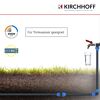Trinkwasser aus dem Gartenhahn in ein Glas füllen.