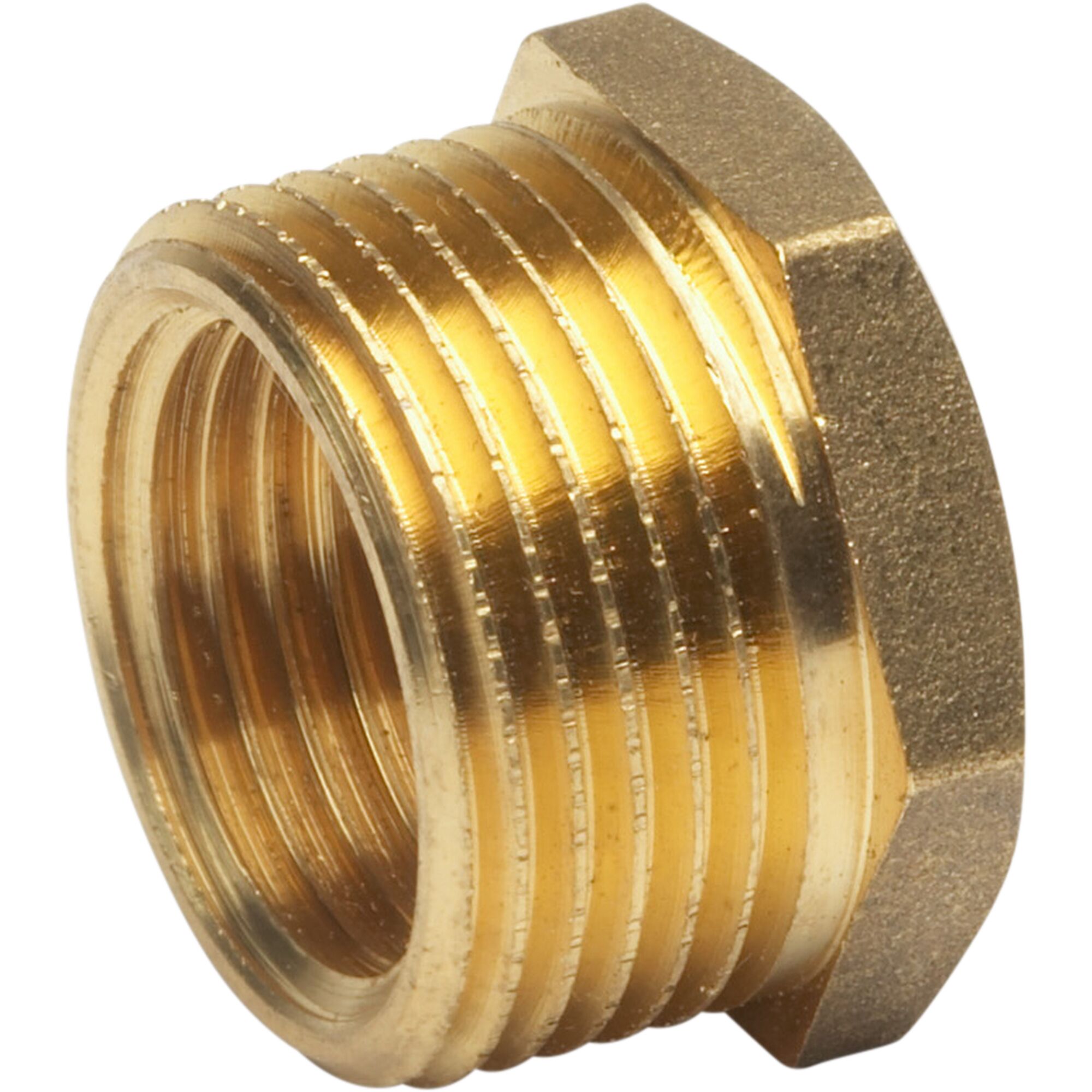 Messing Reduzierstück 1 1/2" AG x 1 1/4" IG