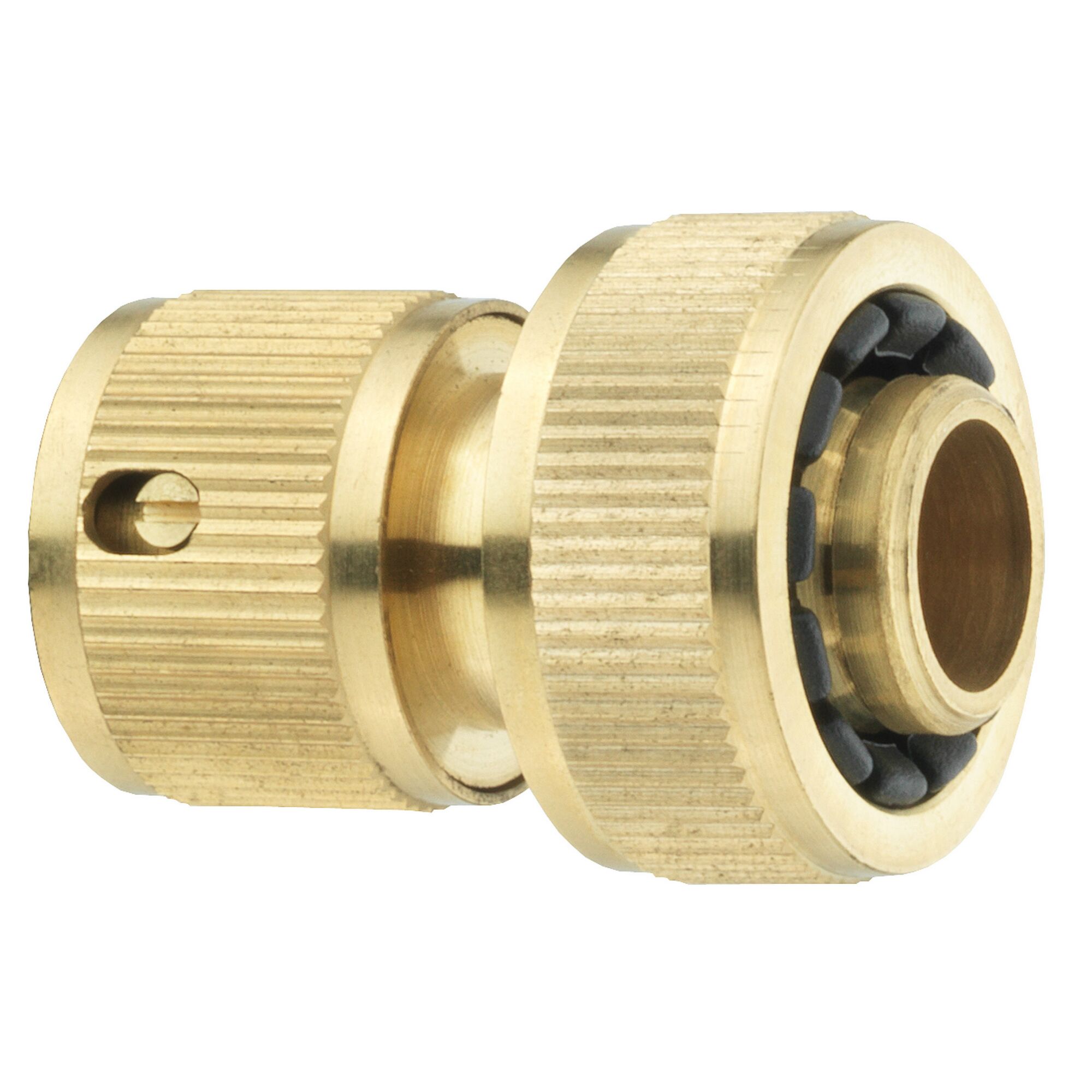 Messing Schlauchanschluss mit Steckkupplung