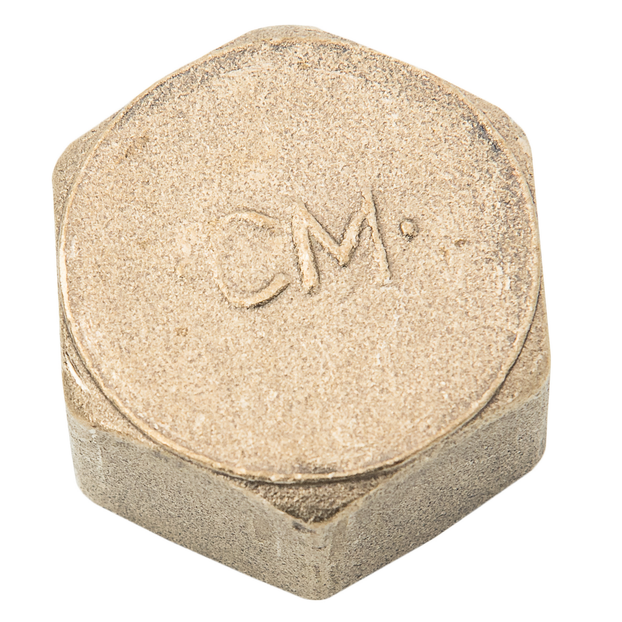 Kappe Messing blank 3/8" IG