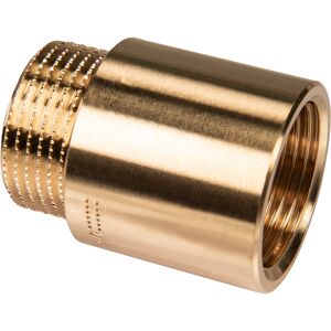 Hahnverlängerung Messing blank 3/4" IG/AG x 30 mm