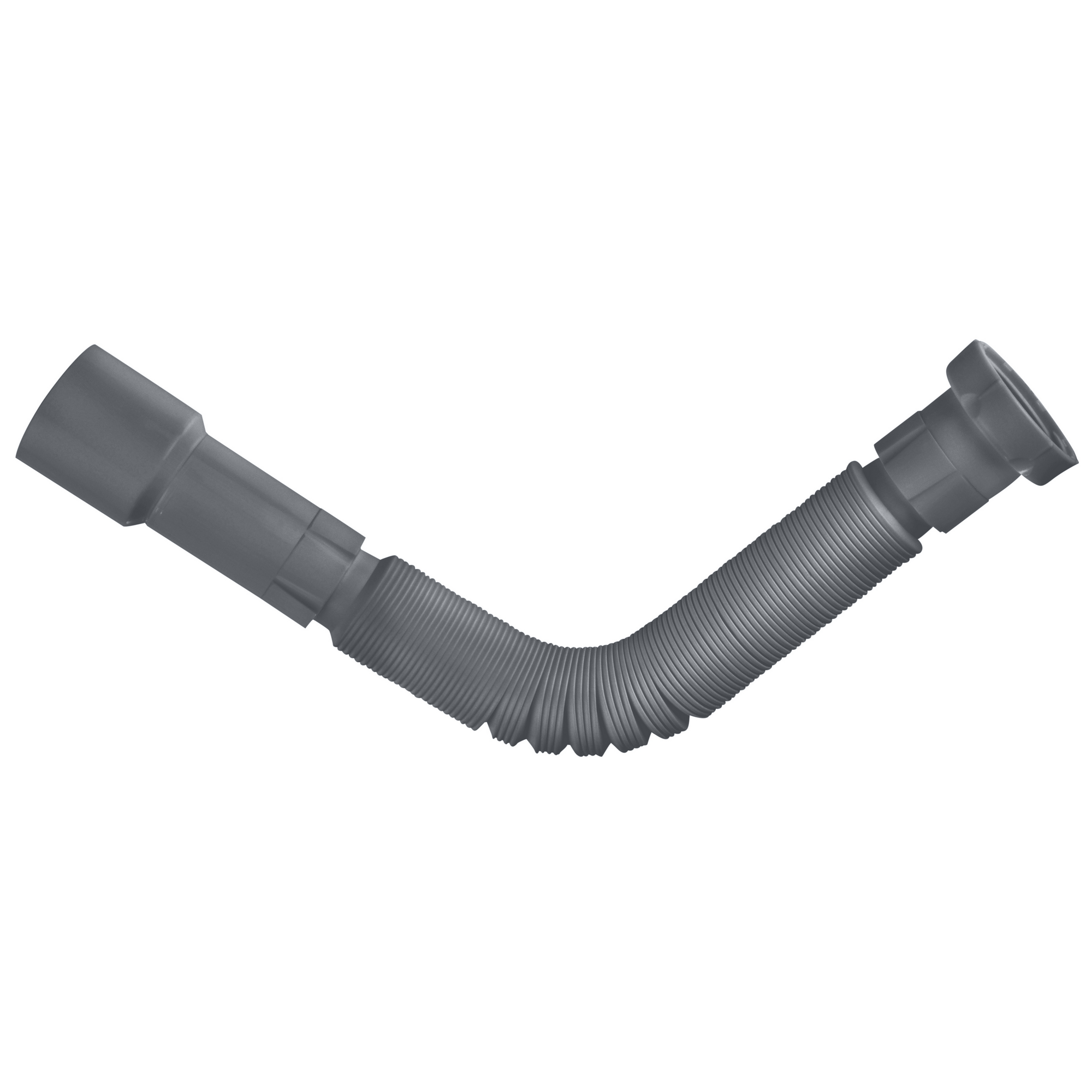 Anschlussrohr 1 1/2" x 50 mm, ausziehbar 410 - 930 mm