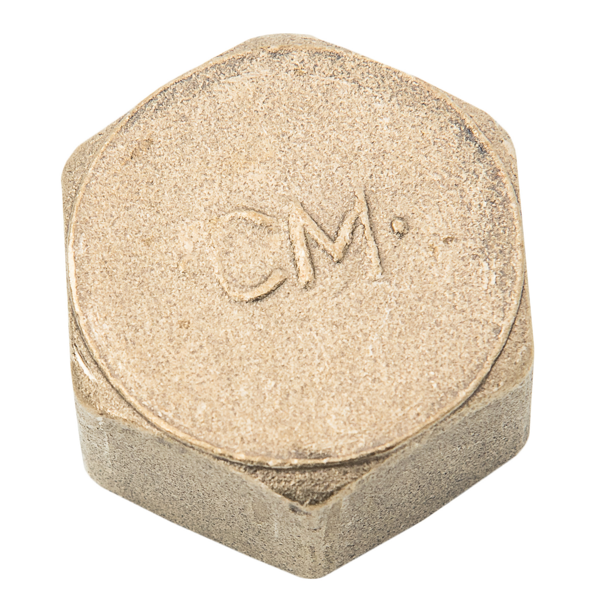 Kappe Messing blank 1/2" IG